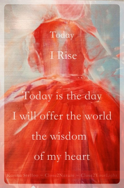 Today I rise